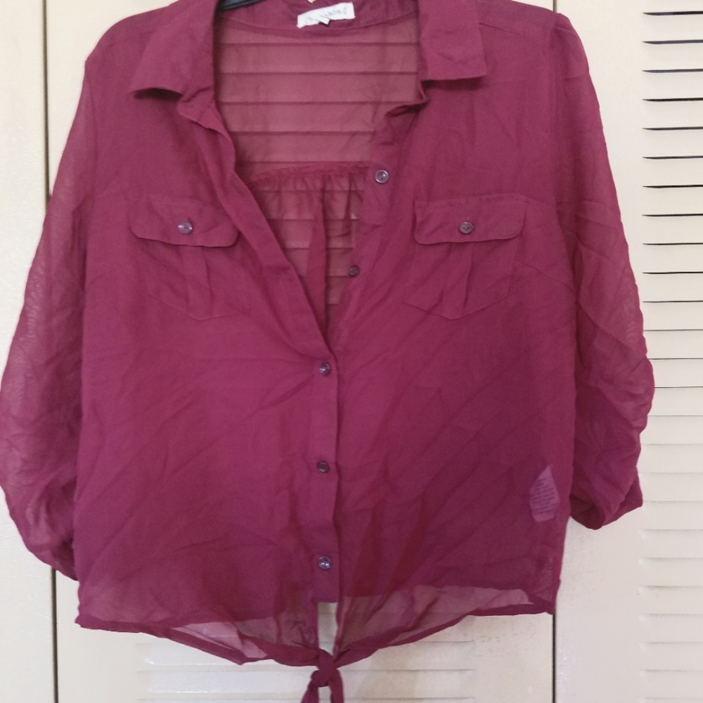 Chocolate blouse